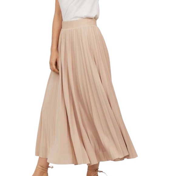 H&M Dresses & Skirts - NWT- H&M Pleated Maxi Skirt